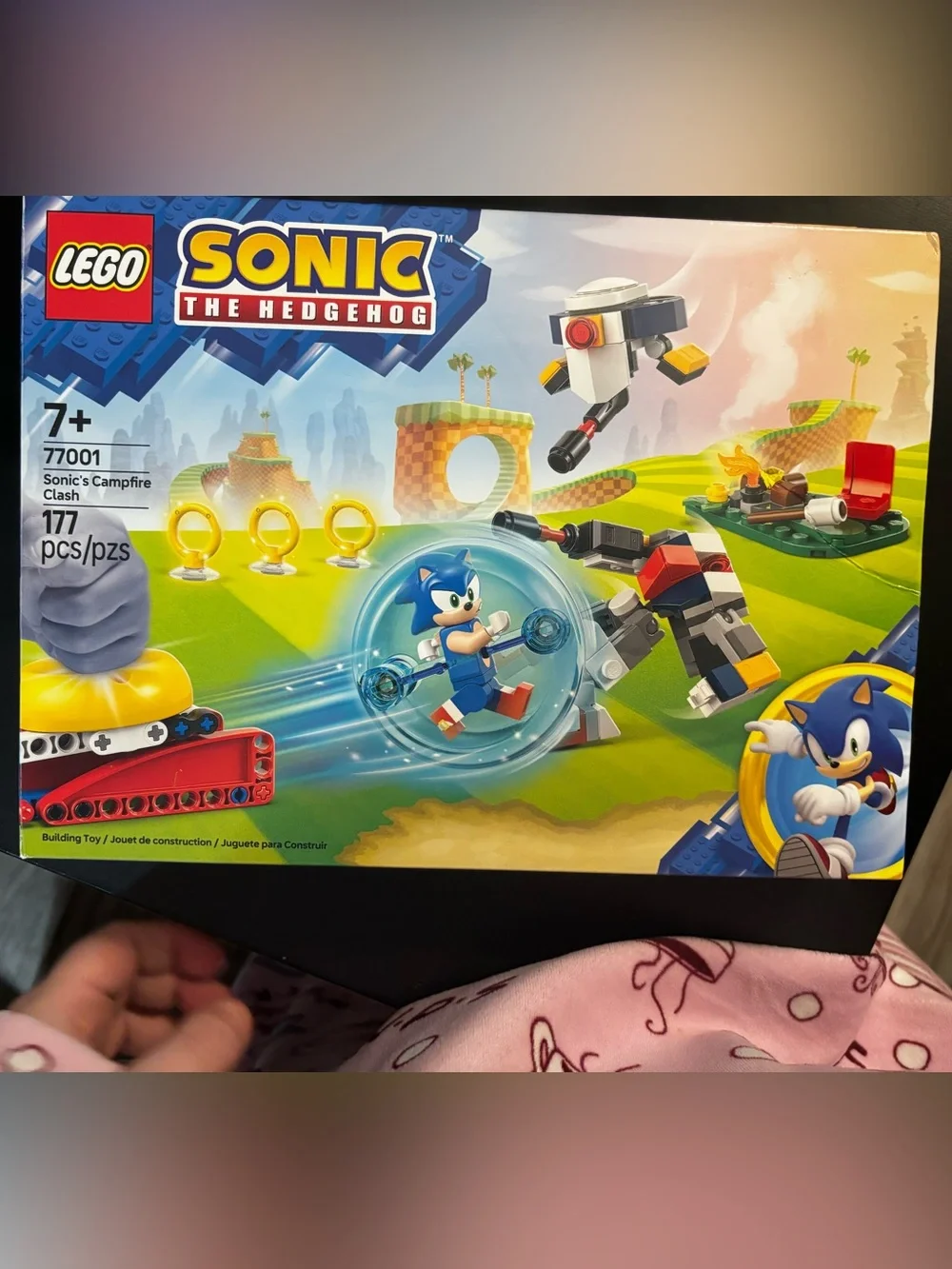 Lego Sonic The Hedgehog Playset with Sonic figure